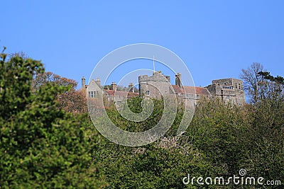 Lympne castle Stock Photo