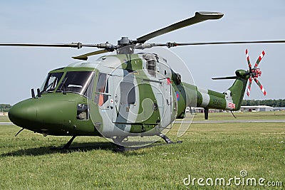 Lynx helicopter Editorial Stock Photo