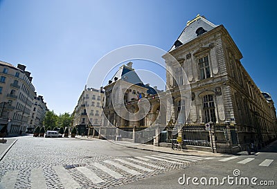 Lyon City Hall Stock Photo