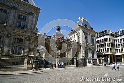 Lyon City Hall Editorial Stock Photo