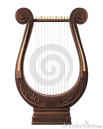 Lyre Stock Photo