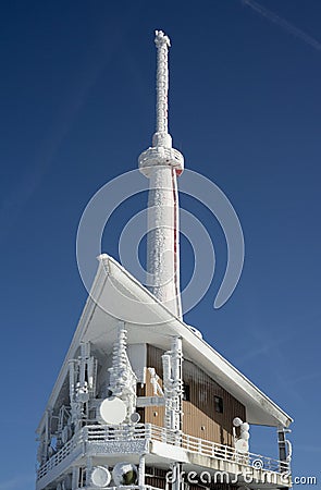 Lysa hora, Beskids mountains Beskydy , Czech republic / Czechia, Central Europe Stock Photo