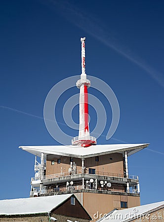 Lysa hora, Beskids mountains Beskydy , Czech republic / Czechia, Central Europe Stock Photo