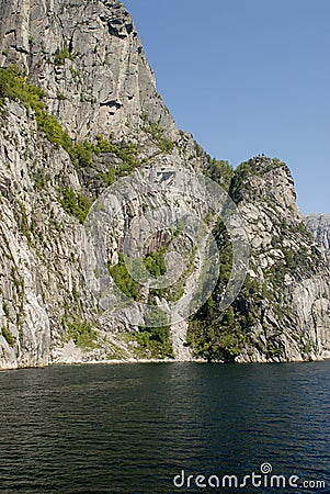 Lysefjord Stock Photo