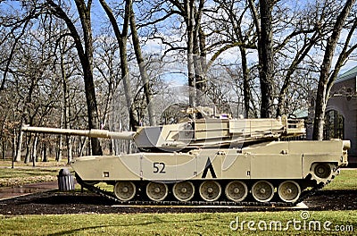 M1 Abrams Tank Editorial Stock Photo