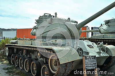 Cold War Era M-36 Medium Tank Editorial Stock Photo