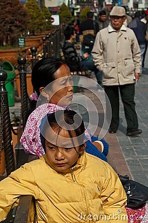 M G Marg, Gangtok Editorial Stock Photo