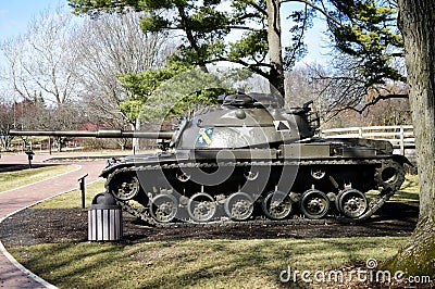 M60 Patton Tank Editorial Stock Photo