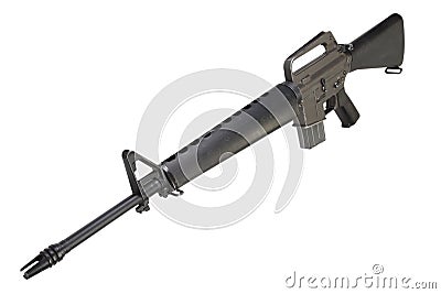 M16 rifle Vietnam War period Stock Photo