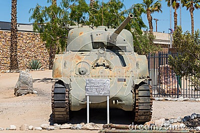 M4 Sherman Tank Editorial Stock Photo