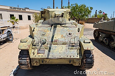 M5 Stuart Tank Editorial Stock Photo