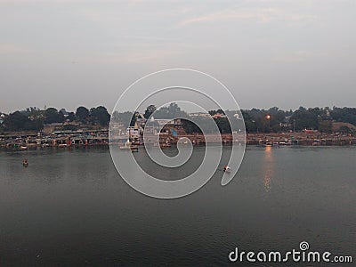 Maa narmada ji Stock Photo