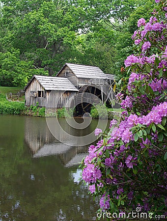 Mabry Mill Stock Photo