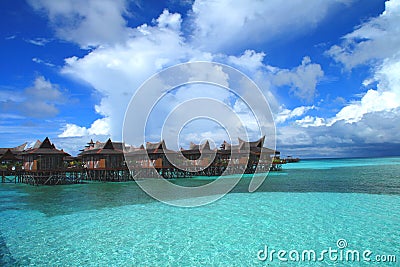 Mabul Island Stock Photo