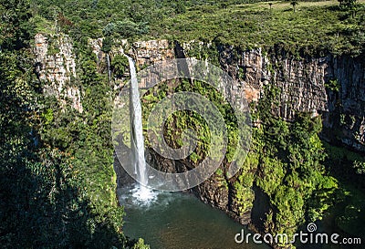 Mac Mac falls in the Sabie area, Panorama route, Mpumalanga, South Africa Stock Photo