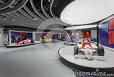 Macao China Motor Car Racing Formula One Macau Grand Prix Museum Museu do Grande PrÃ©mio Modern Architecture Editorial Stock Photo