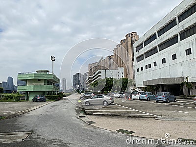 Macao Ready Go Local Tour Taipa Macau Jockey Club Miniature Horse Dwarf Pony White Horse Racing Track Stable Touring Recreation Editorial Stock Photo