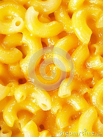 Macaroni and cheese Stock Photo