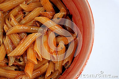 Macaroni napolitana Stock Photo