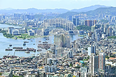Macau cityscape Stock Photo