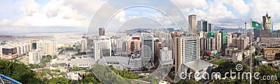 Macau cityscape panorama, China Editorial Stock Photo