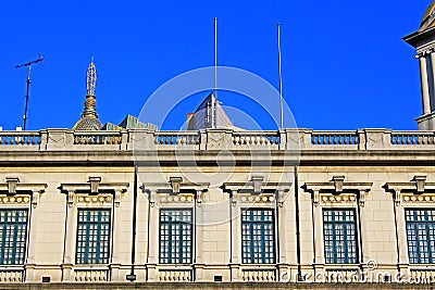 Macau General Post Office, Macau, China Editorial Stock Photo