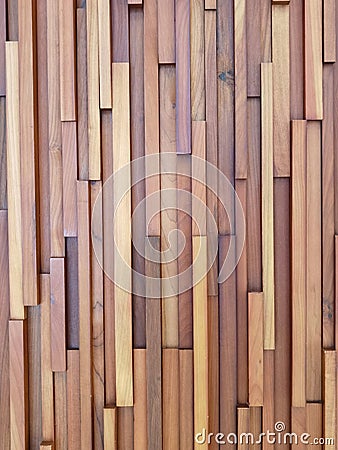 Macau Mgm Cotai Fine Dining Environment Wooden Strips Decorative Wall Mural Arts Crafts Interior Design Neutral Nature Environment Stock Photo