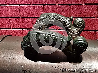 Macau Museum Portuguese Macao Colonial Military History Heritage Ancient Cannon Weapon Defense Antigo O CanhÃ£o Milagre Editorial Stock Photo