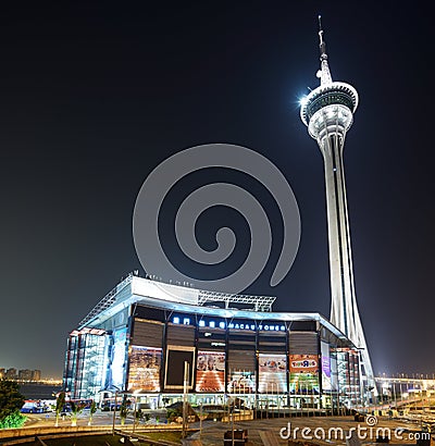 Macau Tower Editorial Stock Photo