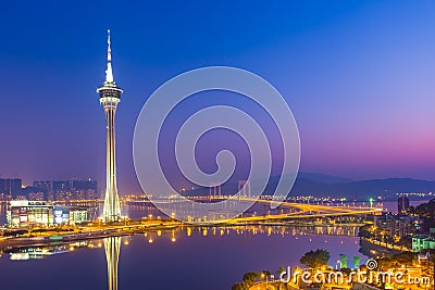 Macau Tower Stock Photo