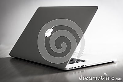 Macbook Pro Retina Editorial Stock Photo