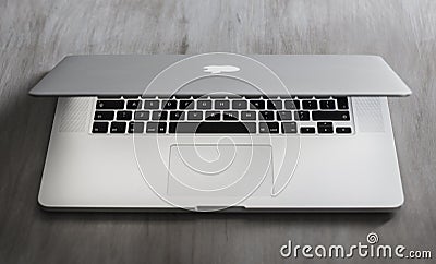 Macbook Pro Retina Editorial Stock Photo