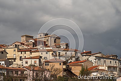 Macchia d'Isernia, Molise, Italy. Glimpses and panoramas Stock Photo
