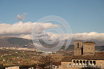 Macchia d'Isernia, Molise, Italy. Glimpses and panoramas Stock Photo