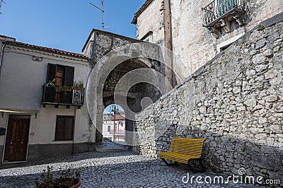 Macchia d'Isernia, Molise, Italy. Glimpses and panoramas Stock Photo