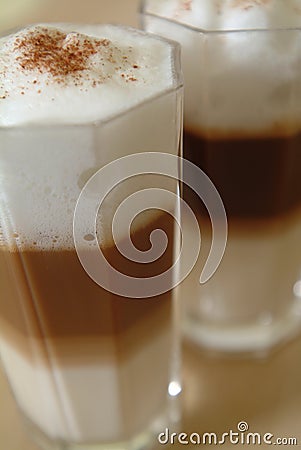 Macchiato Stock Photo