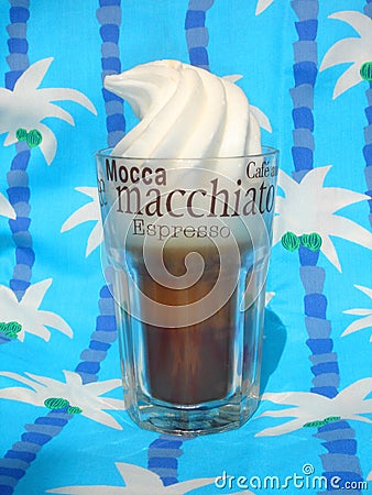 Macchiato Stock Photo