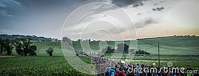 Macerata - Loreto Pilgrimage Editorial Stock Photo