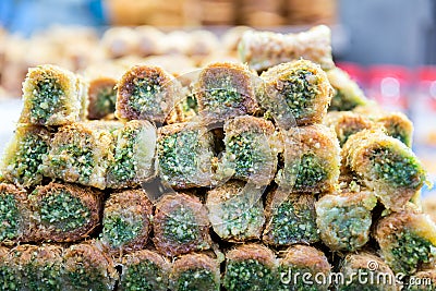 At Machane Yehudah Market in Jerusalem Stock Photo