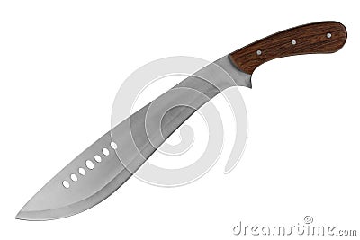 Machete for cutting grass Stock Photo