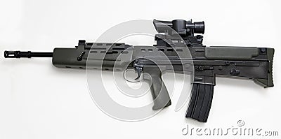 Machine gun Stock Photo