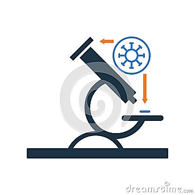 Machine, medical, micro icon. Simple editable vector graphics Stock Photo