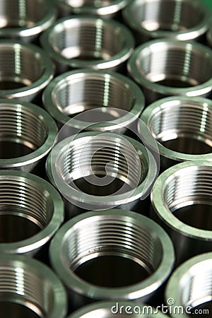 Machine parts Stock Photo