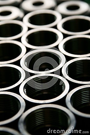 Machine parts Stock Photo