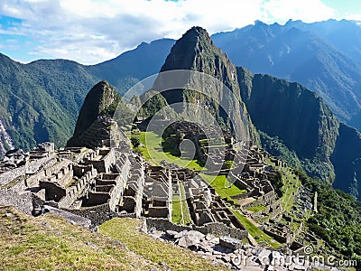 Machu Picchu Stock Photo