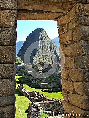 Machu Picchu Stock Photo