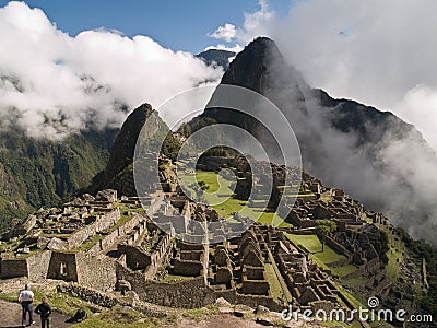 Machu Picchu Editorial Stock Photo