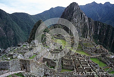 Machu Picchu Stock Photo