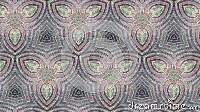 Machu picchu circles abstract photo pattern Stock Photo