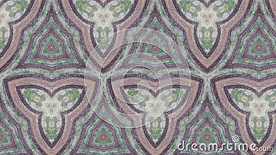 Machu picchu circles abstract photo pattern Stock Photo